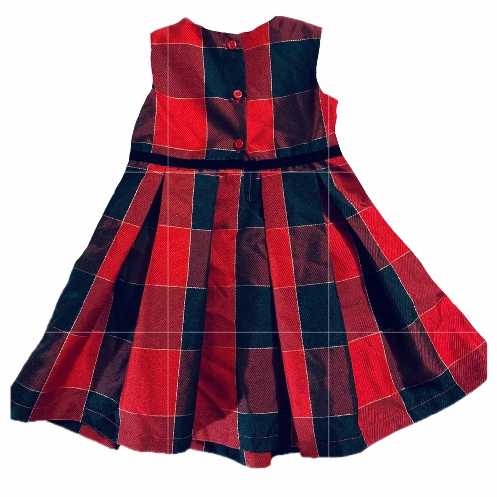 Adorable!! Children’s Place Dress 12-18 mnth & Doll Dress American Girl Sz